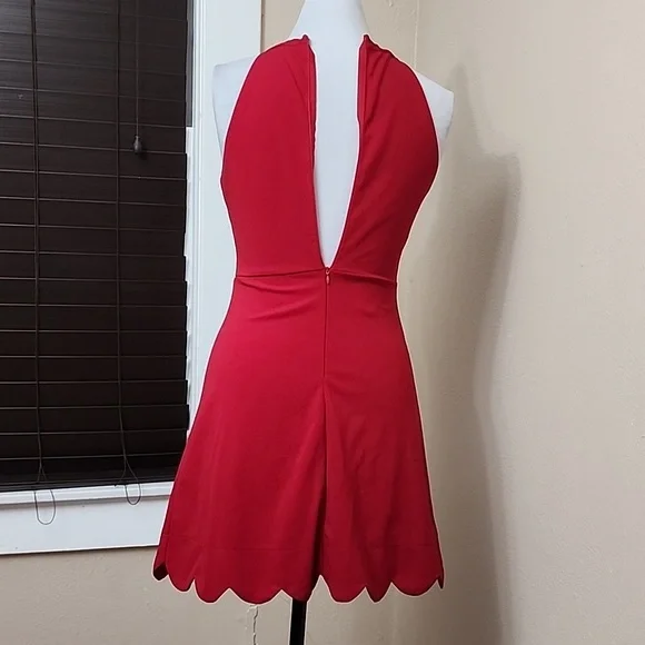 Lulus Little Red Dress - Picture 5 of 7